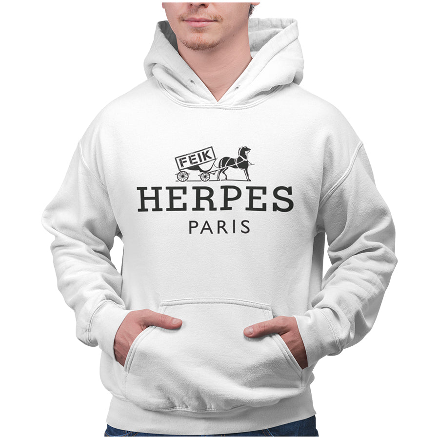 Felpa con cappuccio Herpes