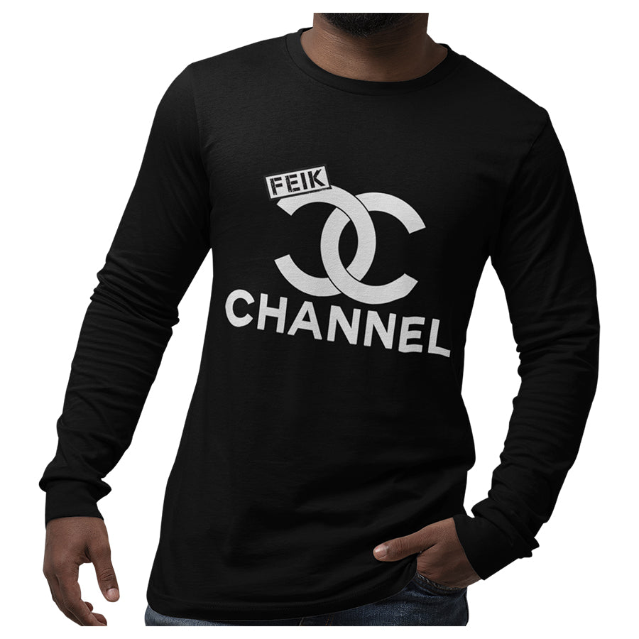 T-Shirt a maniche lunghe Channel