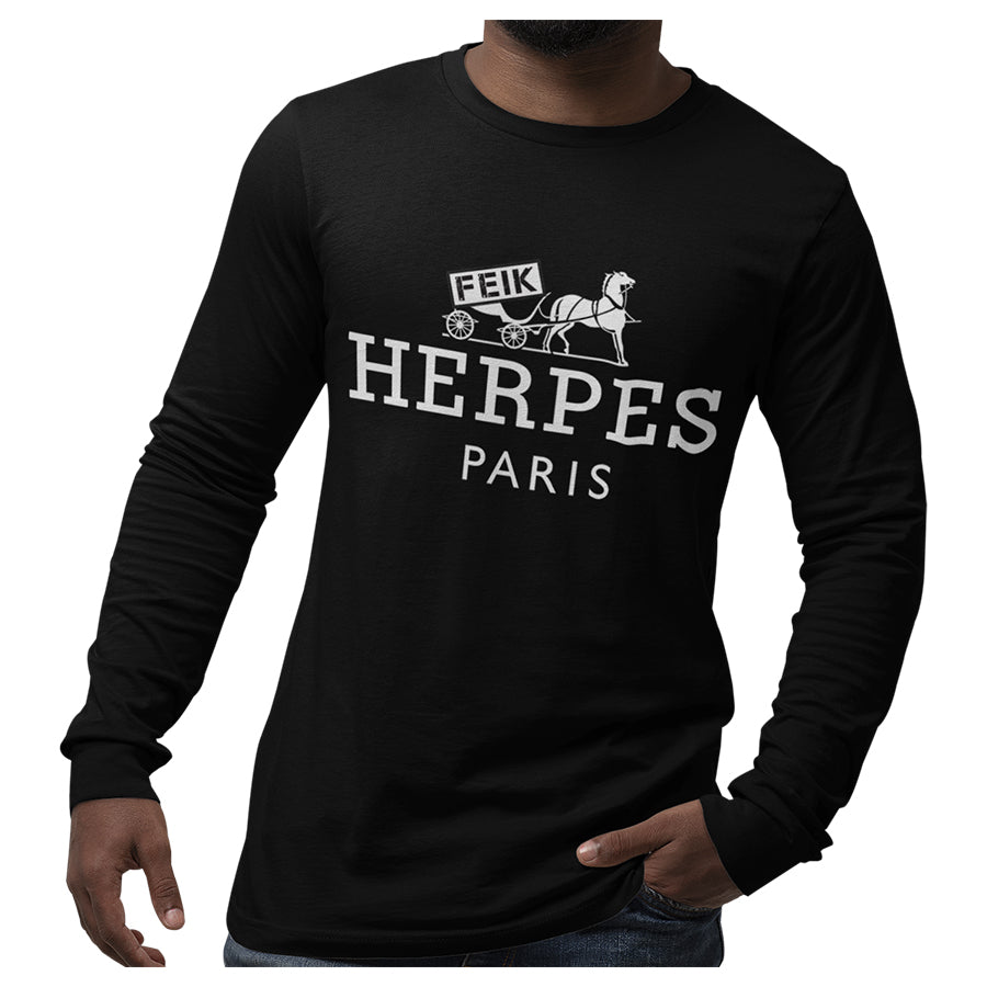 T-Shirt a maniche lunghe Herpes